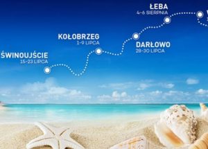 Projekt plaża w Kołobrzegu