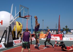 Turniej koszykówki ulicznej Streetball w Kołobrzegu 15-16.07.2017