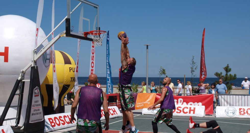 Turniej koszykówki ulicznej Streetball w Kołobrzegu 15-16.07.2017