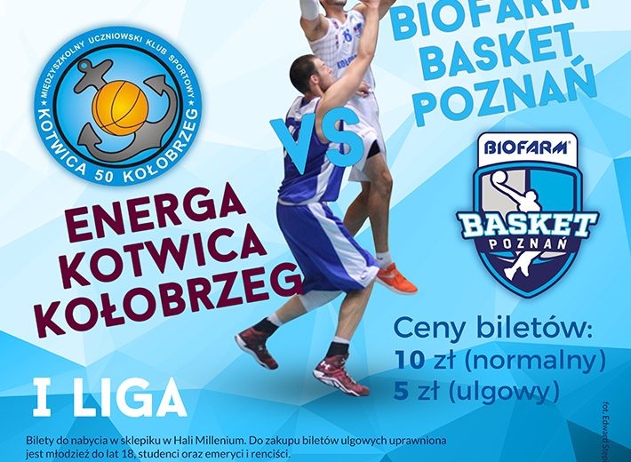 Mecz I Ligi Koszykówki Mężczyzn 23.09 – Kołobrzeg