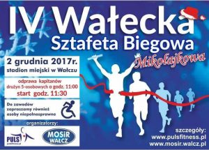 IV Wałecka Sztafeta Biegowa odbędzie się już 2 grudnia