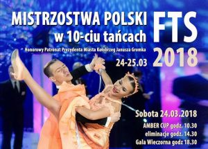 Już w ten weekend w Kołobrzegu odbędą się Mistrzostwa Polski FTS w 10-ciu Tańcach