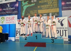 Brązowy medal Mistrzostw Polski Taekwondo dla Bartłomieja Mienciuka i Krystiana Pajewskiego