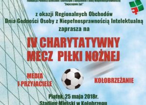 IV Charytatywny Mecz Piłki Nożnej „Media i przyjaciele vs Kołobrzeżanie” odbędzie się już 25 maja