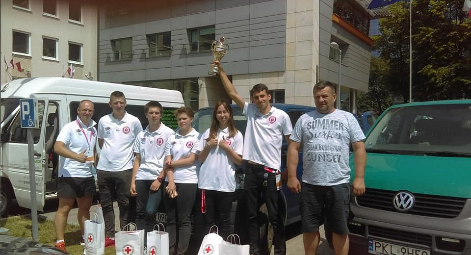 Ratownicy Rescue Team z Czaplinka zajęli 6 miejsce na etapie centralnym Mistrzostw Pierwszej Pomocy PCK