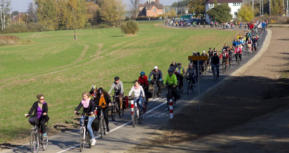 Pół tysiąca rowerzystów otworzyło trasę Siekierki – Trzcińsko Zdrój!