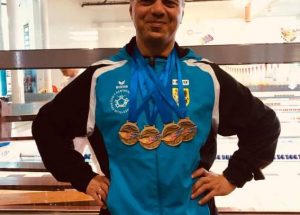 Cztery złote medale Temura Bałakari na X Mitingu Pływackim Masters
