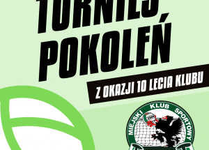 Zaproszenie na „Turniej pokoleń” z okazji 10-lecia MKS „GRYF” Szczecinek
